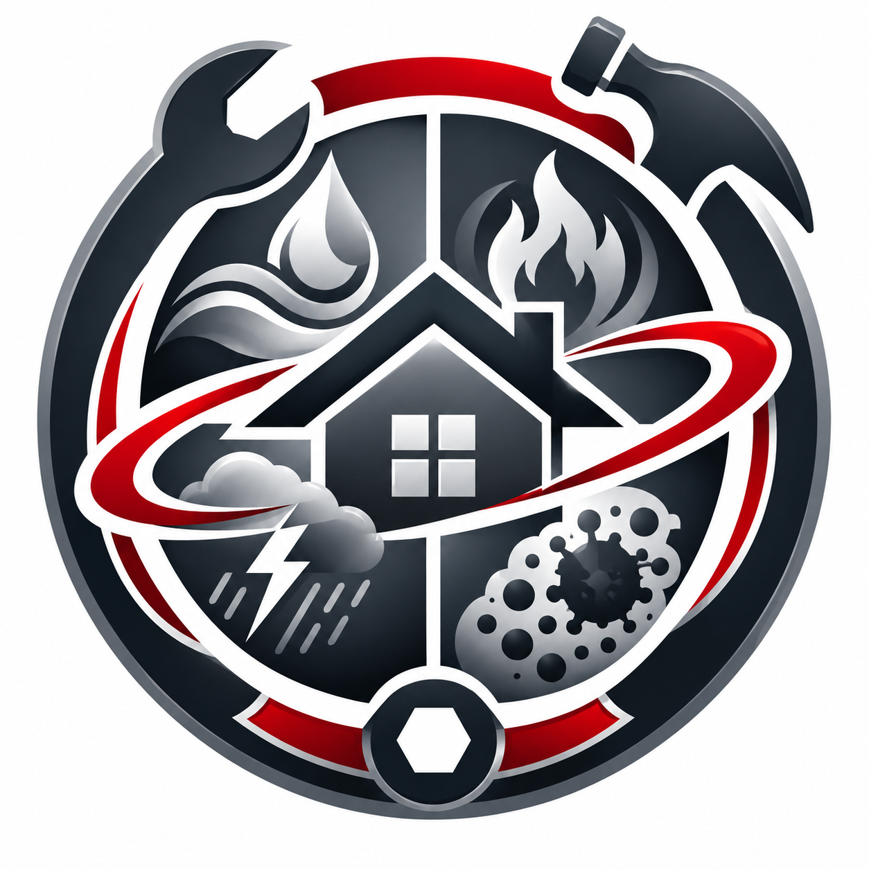 Riverside CA Water Damage Restoration Logo